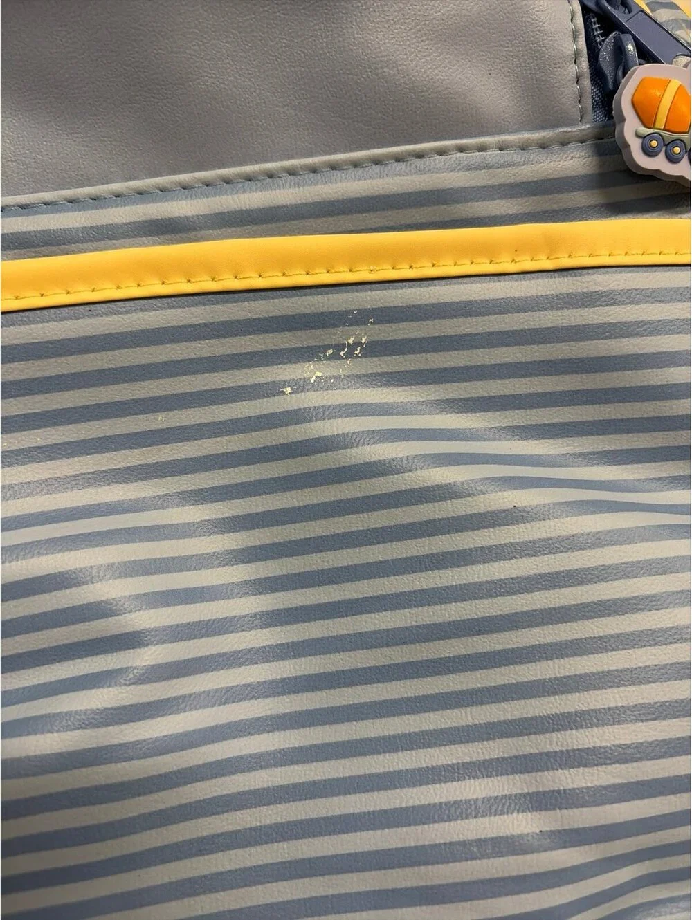 Carter’s NWT Construction Ahead Travel Diaper Bag With Changing Pad Baby Boy